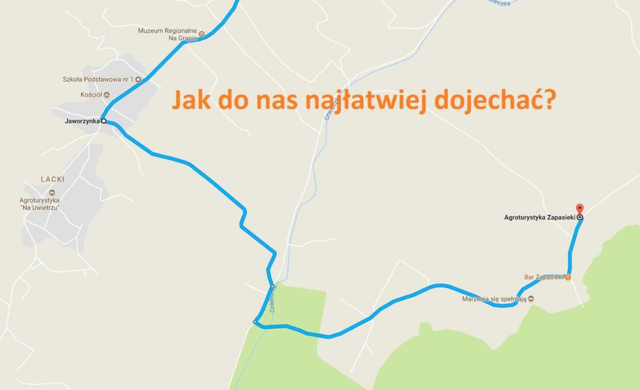 Agroturystyka Zapasieki Jaworzynka Extérieur photo